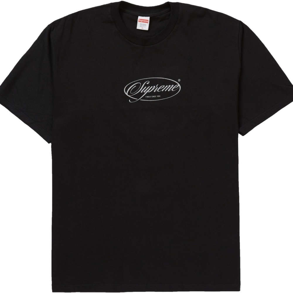 SUPREME FW20 "Finest Tee" Black S/S T-Shirt M